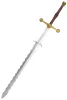 Warhammer Foam sword Armoury Imperial Flamberge 150 cm