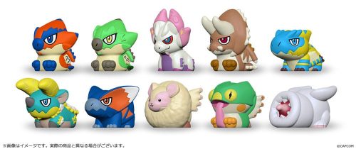 Monster Hunter Figure Builder Trading Figures 3 - 5 cm Finger Puppet Monster Hunter Vol. 1 (10)