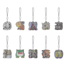   Monster Hunter Wilds Metal Keychain Monster Icon 5 cm Assortment (10)