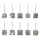 Monster Hunter Wilds Metal Keychain Monster Icon 5 cm Assortment (10)