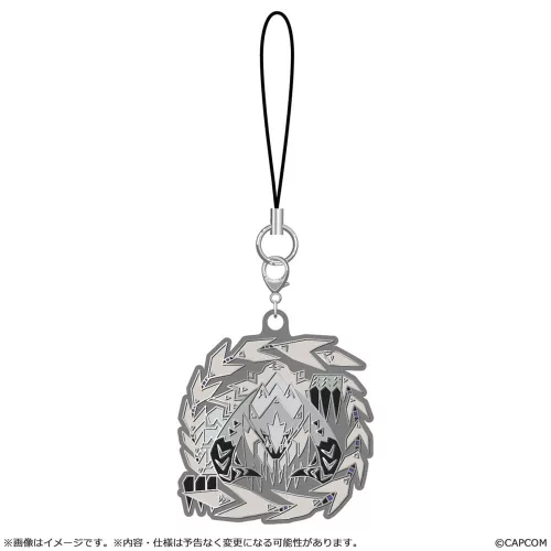 Monster Hunter Wilds Metal Keychain Monster Icon 5 cm Assortment (10)