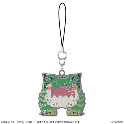 Monster Hunter Wilds Metal Keychain Monster Icon 5 cm Assortment (10)
