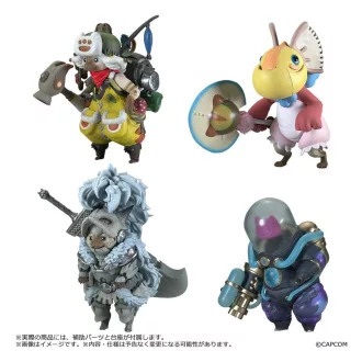   Monster Hunter Standard Model Plus Mini Figure Palico Collection Vol. 1 Blind Box Assortment (4)