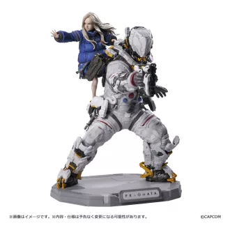   Pragmata Capcom Figure Builder Creator's Model PVC Figure Hugh & Diana 28 cm