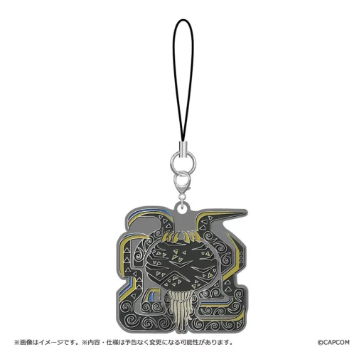 Monster Hunter Wilds Metal Keychain Monster icon Vol. 2 Blind Box Assortment (10)