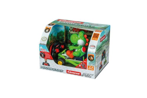 Super Mario Kart RC Távirányítós Autó 1/18 2.4GHz Pipe Kart Yoshi