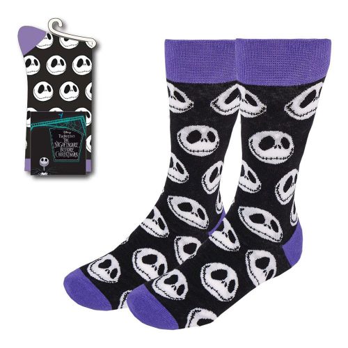 Nightmare before Christmas Socks Jack's Face Purple 38-45