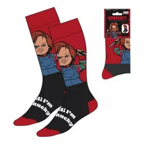 Chucky (Child's Play) Socks Hi I'm Chucky 38-45