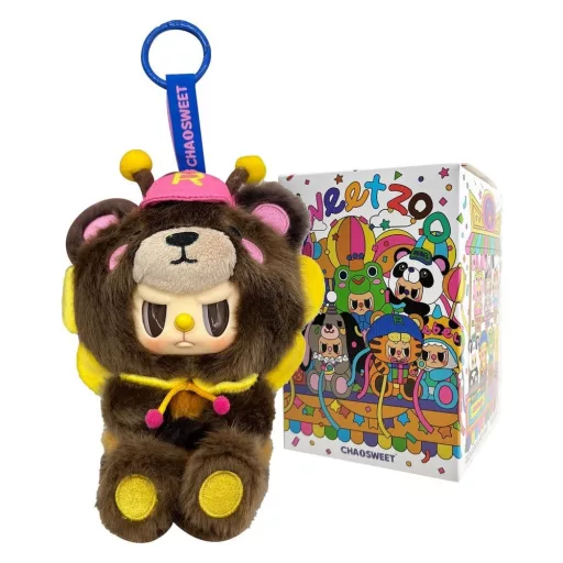 Rebel Bears Vinyl Plush Figures Blind Box Sweet Zoo Display 10 cm (6)