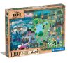 Disney Story Maps Jigsaw Puzzle 101 Dalmations (1000 pieces)