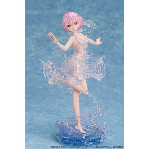 Re:Zero Starting Life in Another World PVC 1/7 Ram Szobor Aqua Dress 23 cm