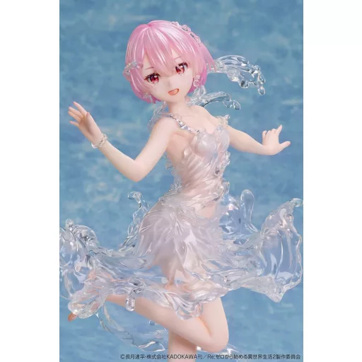 Re:Zero Starting Life in Another World PVC 1/7 Ram Szobor Aqua Dress 23 cm