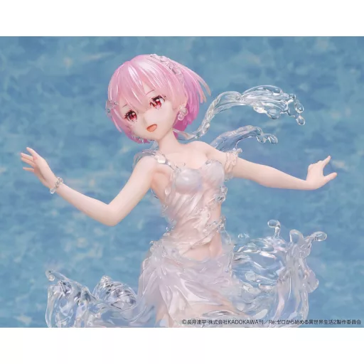 Re:Zero Starting Life in Another World PVC 1/7 Ram Szobor Aqua Dress 23 cm