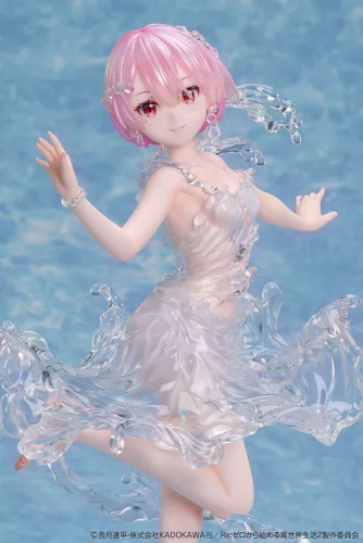 Re:Zero Starting Life in Another World PVC 1/7 Ram Szobor Aqua Dress 23 cm