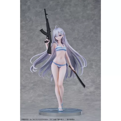 Playing Death Games to Put Food on the Table PVC Figure 1/7 Yuki 30 cm
