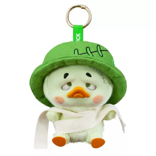 Upset Duck: Colorful Player Duck Blind Box Keychain 16 cm Display (6)