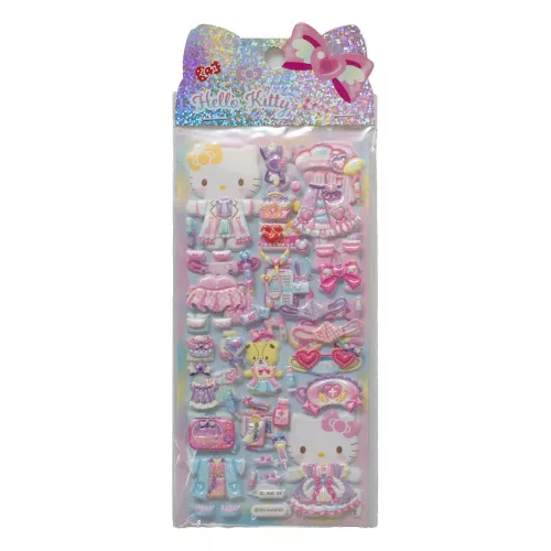 Hello Kitty and Friends Sticker Hello Kitty Puffy Assortment (20)