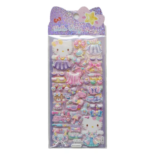 Hello Kitty and Friends Sticker Hello Kitty Puffy Assortment (20)