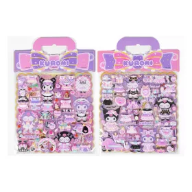 Hello Kitty and Friends Sticker Kuromi Puffy Assortment (10)