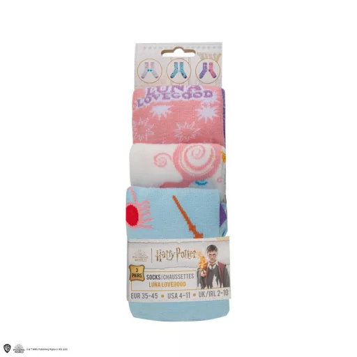 Harry Potter Zokni 3-Pack Luna Lovegood