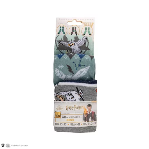 Harry Potter Zokni 3-Pack Hedwig