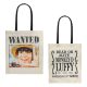 One Piece Tote Táska Wanted Luffy