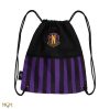 Wednesday Drawstring Bag Nevermore Academy Purple