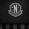 Wednesday Hátizsák Nevermore Academy Black