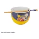 KPop Demon Hunters Ramen Bowl with Chopsticks Rumi Superstar Flavor
