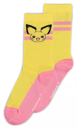 Pokémon Socks 3-Pack Crew 35-38