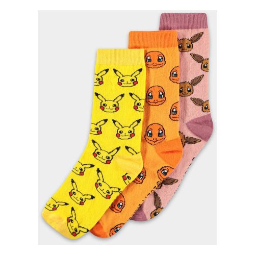 Pokémon Socks 3-Pack Three Icons 35-38