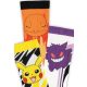 Pokémon Socks 3-Pack Pikachu, Charmander, Gengar 39-42