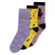 Pokémon Socks 3-Pack Crew 39-42