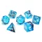 CritStones Liquid Core Dice Set Mermaid's Maelstrom (7)