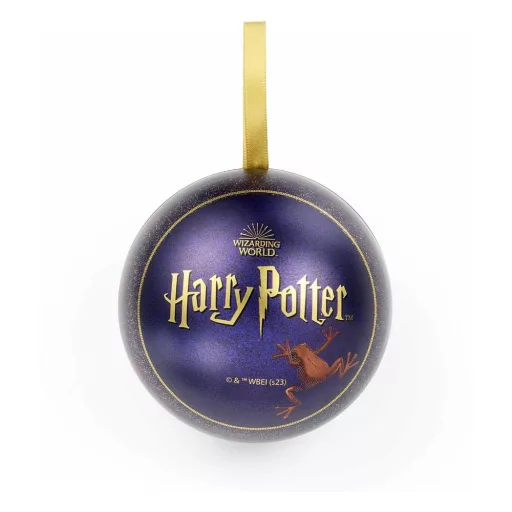 Harry Potter Karácsonyfadísz Kitűzővel Deck Chocolate Frog