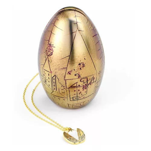 Harry Potter Necklace with Pendant Golden Egg with Gift Box
