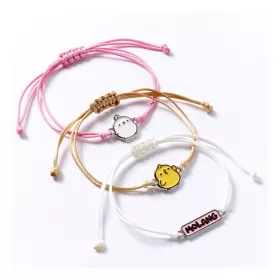 Molang Bracelets 3-Pack Molang and Piu Piu 18 cm
