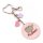 Pusheen Keychain Pink Name