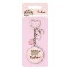 Pusheen Keychain Pink Name