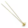 Harry Potter Necklace Golden Snitch Charm (Golden Tone)