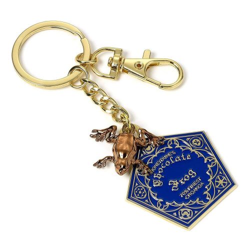 Harry Potter Kulcstartó Chocolate Frog (gold plated)