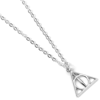   Harry Potter Pendant & Necklace Deathly Hallows (silver plated)