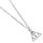 Harry Potter Pendant & Necklace Deathly Hallows (silver plated)