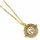 Harry Potter Pendant & Necklace Fixed Time Turner (gold plated)