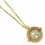 Harry Potter Pendant & Necklace Fixed Time Turner (gold plated)
