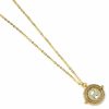 Harry Potter Pendant & Necklace Fixed Time Turner (gold plated)