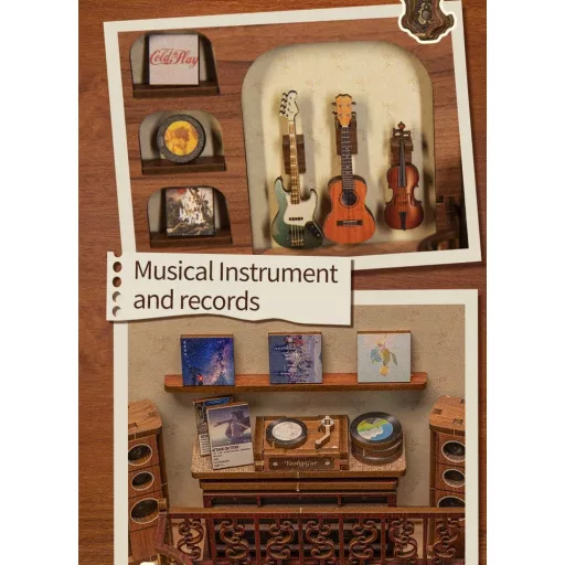 Book Nook The Secret Rhythm 23 x 11 cm