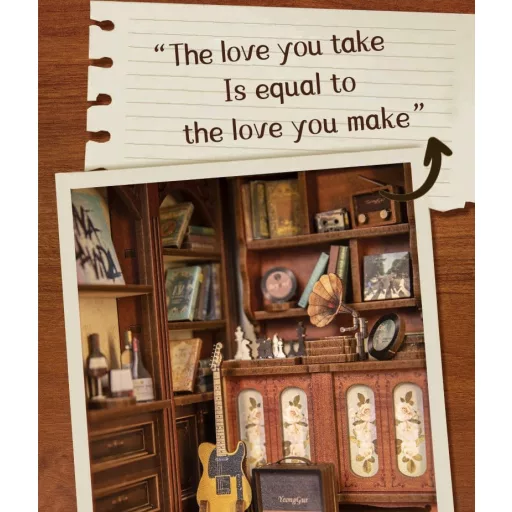 Book Nook The Secret Rhythm 23 x 11 cm