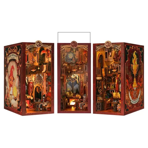 Book Nook Flame Common Room 23 x 11 cm
