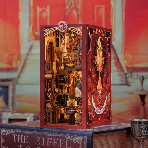 Book Nook Flame Common Room 23 x 11 cm